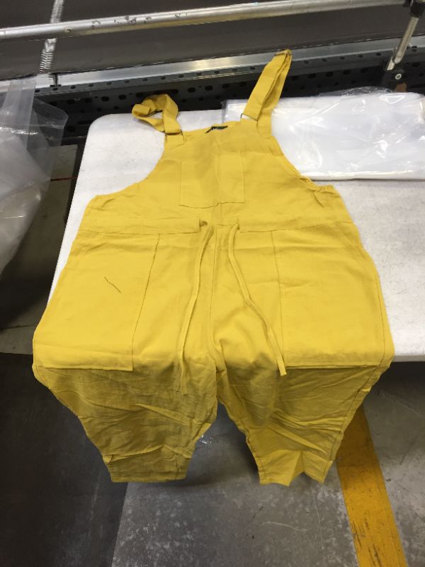 Photo 1 of Generic medium women's yellow overalls