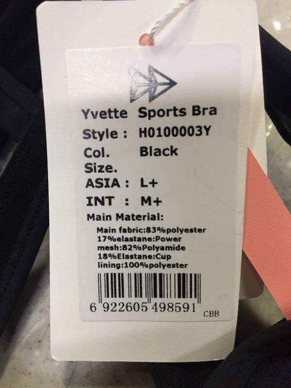 Photo 2 of Yvette sports bra unknown size