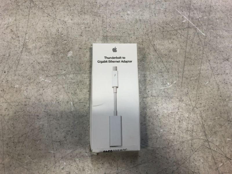 Photo 1 of Apple Thunderbolt to Gigabit Ethernet Adapter
damage box