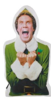 Photo 1 of 2.8 ft Pre-Lit LED Airblown-Photorealistic Buddy the Elf Christmas Car Buddy Inflatable
