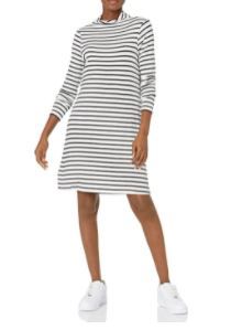 Photo 1 of Daily Ritual Women's Jersey Mock-Neck Swing Dress
xl