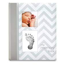 Photo 1 of Pearhead Chevron Baby Memory Book
