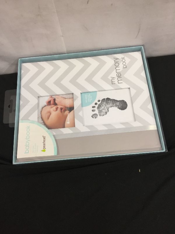 Photo 2 of Pearhead Chevron Baby Memory Book
