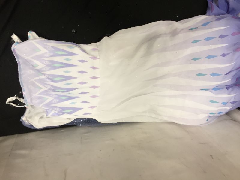 Photo 1 of Kids' Deluxe Disney Frozen 2 Snow Queen Elsa Halloween Costume Dress
