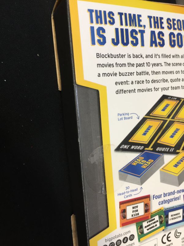 Photo 1 of Big Potato: Blockbuster Returns Game
