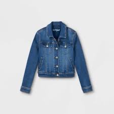 Photo 1 of Girls' Jean Jacket - Cat & Jack™   XS
