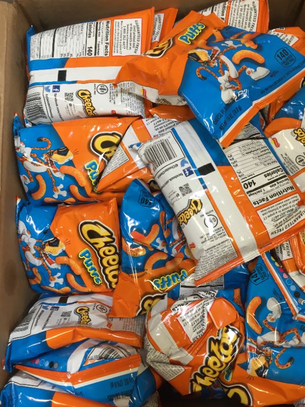 Photo 1 of  Wholesale Cheetos Snacks Jmb Puffs .875oz Exp ---oct-2021***40COUNT***