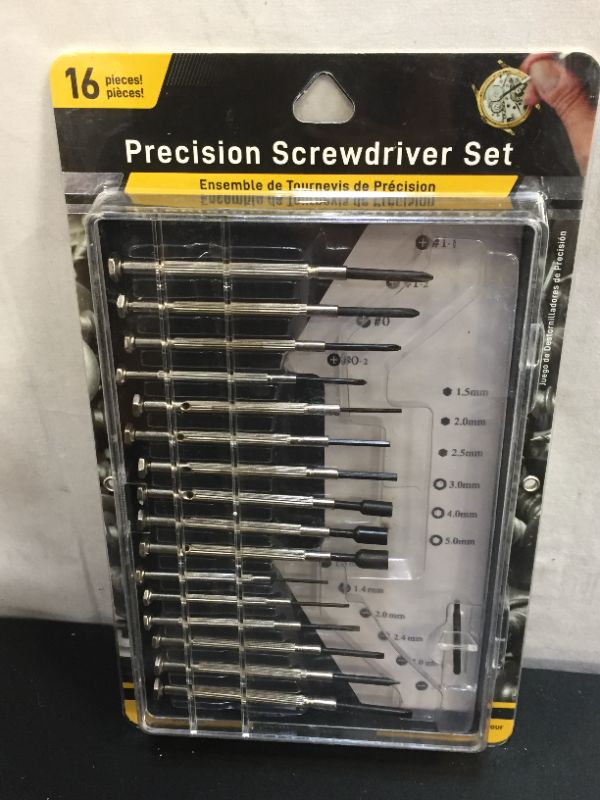 Photo 1 of 16 Piece Precision Screwdriver Set in Hard Case