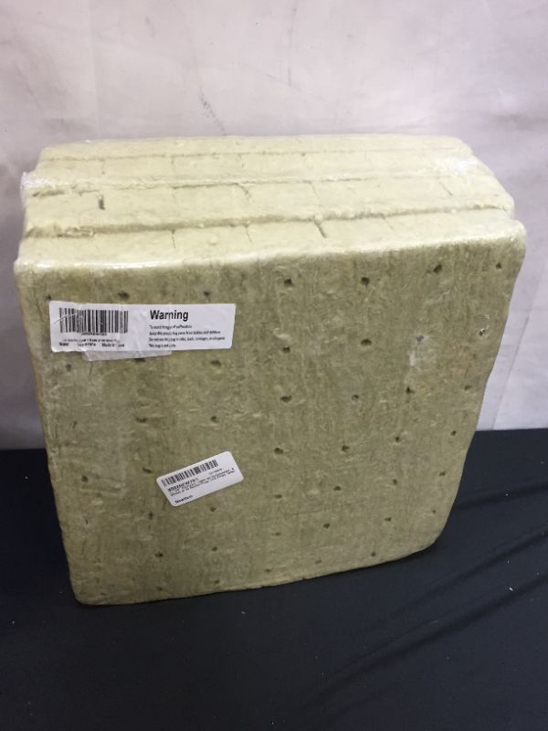 Photo 2 of 1-1/2 rockwool cubes for hydroponics 4 sheet of 49 starter plugs