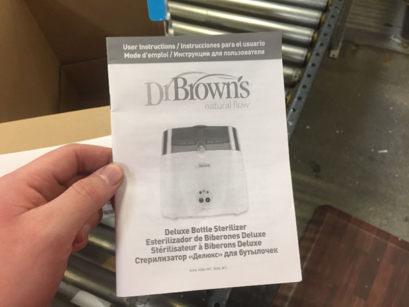 Photo 1 of Dr. Brown's Deluxe Electric Steam Bottle Sterilizer, Gray