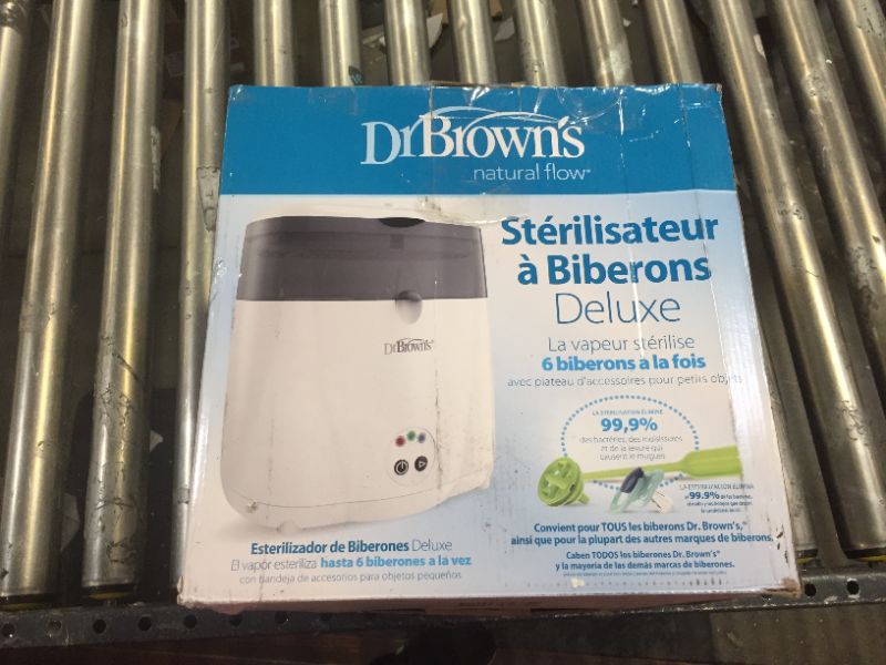 Photo 7 of Dr. Brown's Deluxe Electric Steam Bottle Sterilizer, Gray