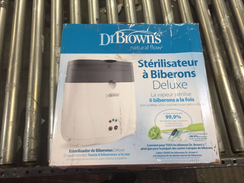 Photo 1 of Dr. Brown's Deluxe Electric Steam Bottle Sterilizer, Gray