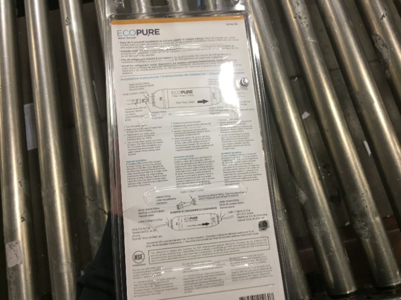 Photo 1 of EcoPure 5-Year In-Line Refrigerator Filter Epinl30