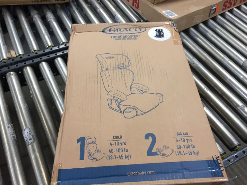 Photo 1 of Graco - TurboBooster Highback Booster Car Seat - Glacier
