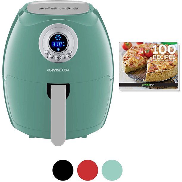 Photo 1 of GoWISE GW22961 3.7-Quart Digital Air Fryer + 100 Recipes
