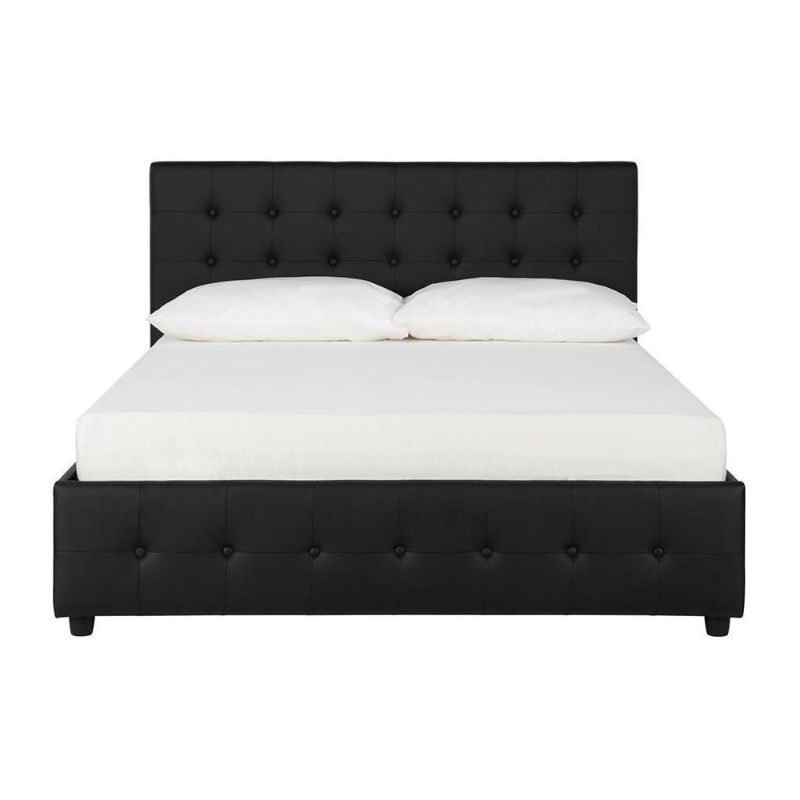 Photo 1 of Cambridge Upholstered Bed With Storage - Full - Black - Dhp BOX 2 OF 2 ONLY 