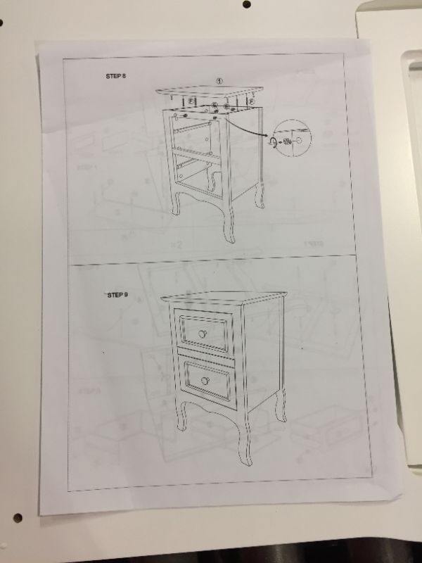 Photo 1 of 2 Drawer Night Stand 