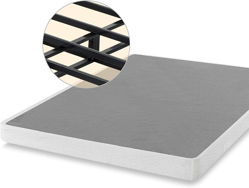 Photo 2 of ZINUS 5 Inch Metal Smart Box Spring / Mattress Foundation / Strong Metal Frame / Easy Assembly, California King
