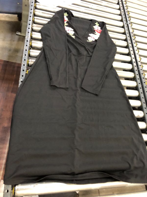 Photo 1 of 3XL BLACK LONG DRESS 