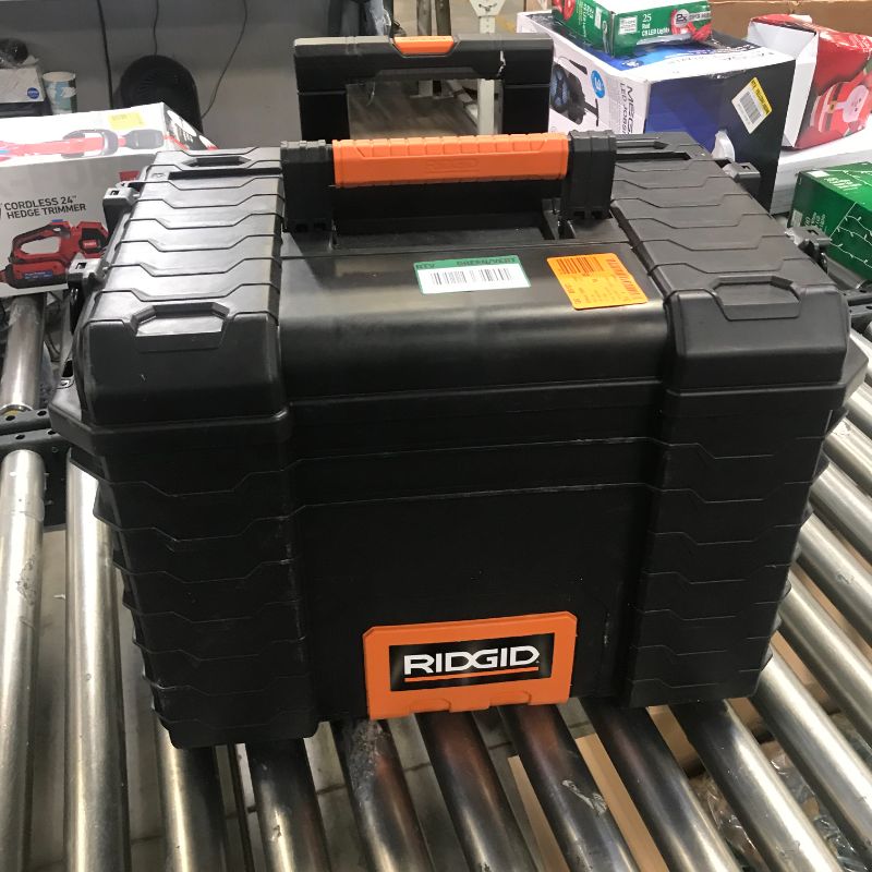 Photo 1 of 22 in. Pro Gear Cart Tool Box in Black