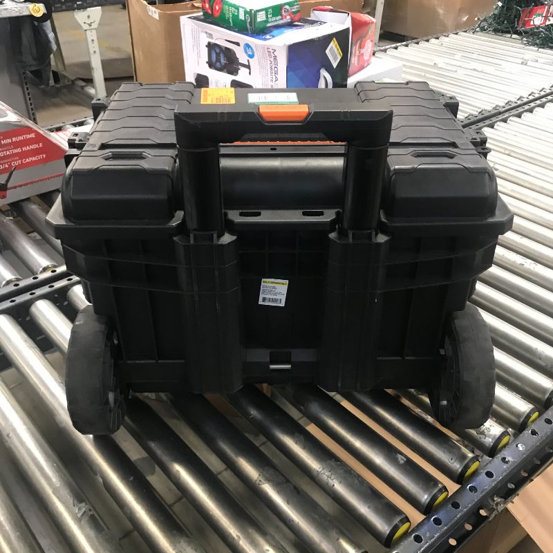Photo 1 of 22 in. Pro Gear Cart Tool Box in Black