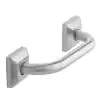 Photo 1 of 9 in. Concealed Screw Square Escutcheon Assist Bar in Brushed Stainless Steel
