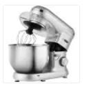 Photo 1 of 650-Watt 6 Qt. 6- Speed Silver Tilt-Head Kitchen Stand Mixer with Beater, Dough Hook and Wire Whip
