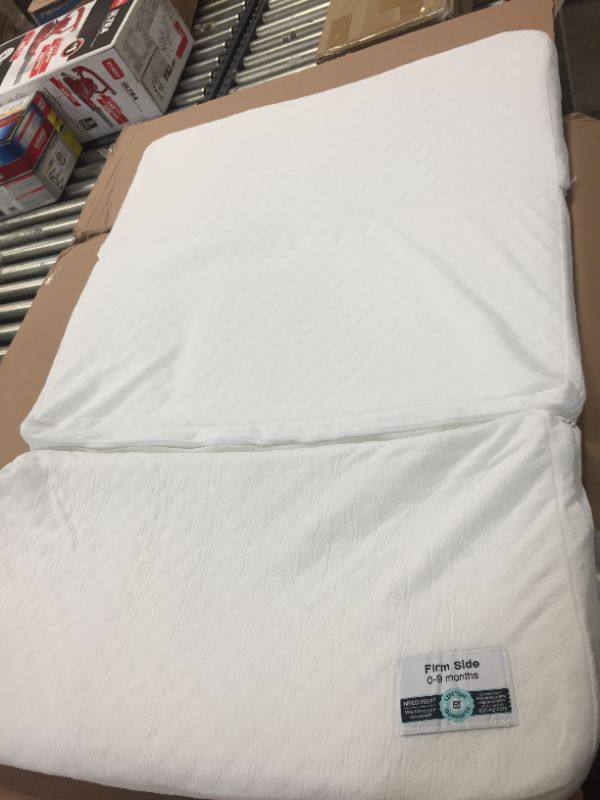 Photo 1 of 3 pack of small tri fold foam mattress toppers for baby cribs