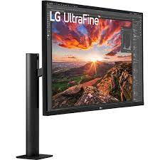 Photo 1 of LG 32BN88U-B 31.5” Ergo IPS UHD 4K Ultrafine Monitor (3840x2160) with Ergonomic Stand & C-Clamp, USB Type-C, DCI-P3 95%(Typ.), HDR10 and AMD FreeSync, Black