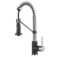 Photo 1 of KRAUS Bolden Single-Handle Pull-Down Sprayer Kitchen Faucet with Dual Function Sprayer in Spot-Free Stainless Steel