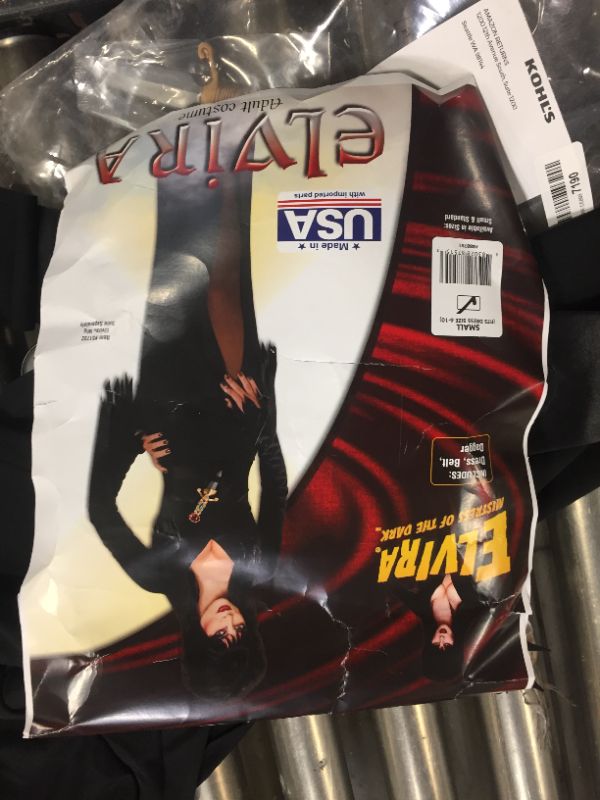 Photo 2 of BuySeasons Women's Halloween Sensation Elvira Adult Costume