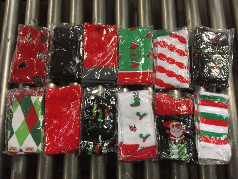 Photo 1 of 12 CHRISTMAS COMPRESSION SOCKS  S/M