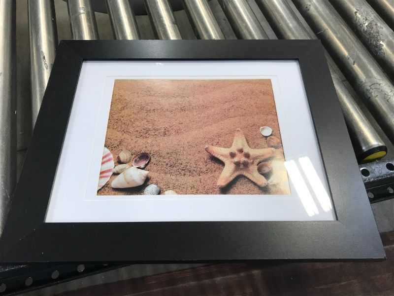 Photo 1 of 14X17" BLACK WOODEN PICTURE FRAME