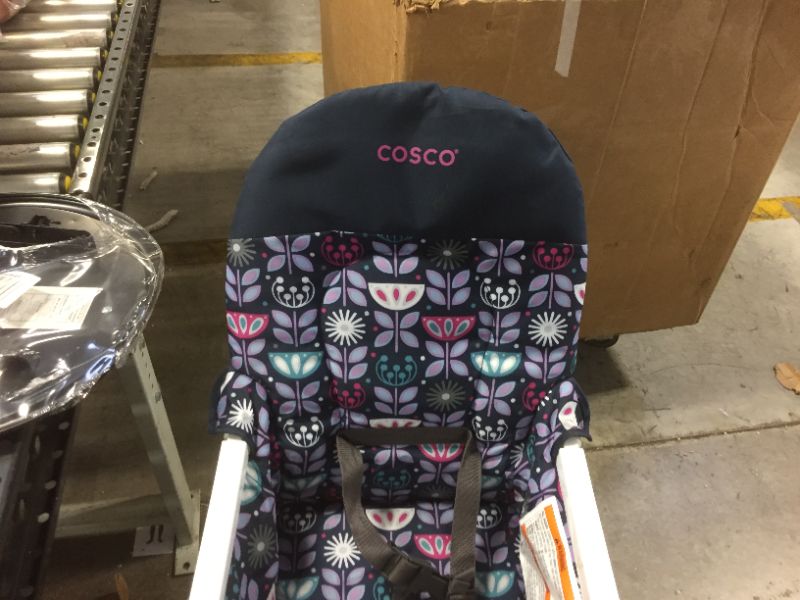 Photo 1 of Cosco Simple Fold High Chair Poppy Field HC225DVR
