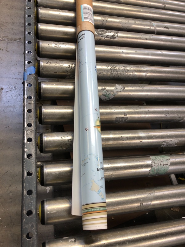 Photo 1 of US Map Laminated Poster 50 x 32