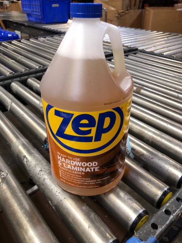 Photo 2 of Zep Commercial Hardwood and Laminate Cleaner, 1 Gallon Bottle - ZUHLF128EA
