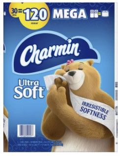 Photo 1 of 3pack Charmin Ultra Soft Toilet Paper 17 rolls
