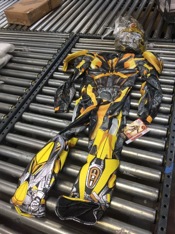 Photo 2 of Disguise Bumblebee Movie Prestige Costume, Yellow, Small
