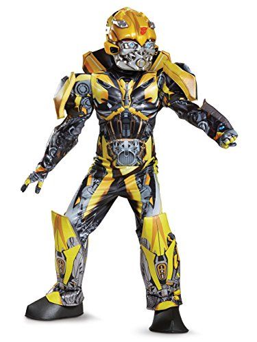 Photo 1 of Disguise Bumblebee Movie Prestige Costume, Yellow, Small
