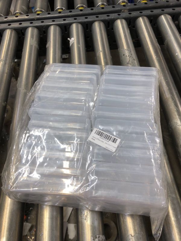 Photo 1 of 20 CLEAR PLASTIC CONTAINERS 