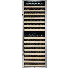 Photo 1 of Whynter 164 Bottle Built-in Stainless Steel Dual Zone Compressor Wine Refrigerator