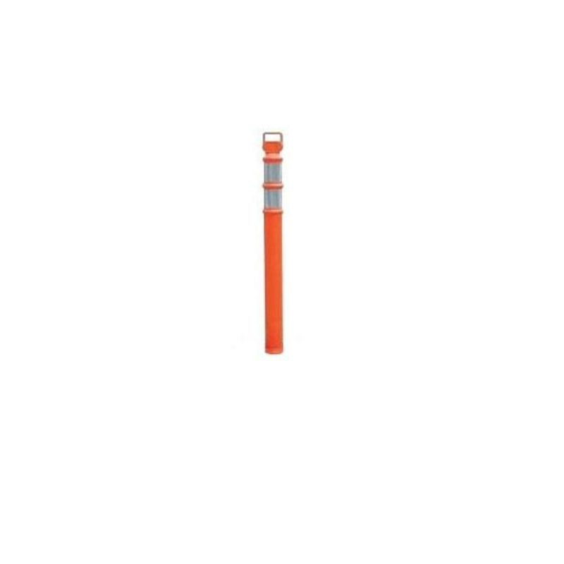 Photo 1 of 3 PACK, Cortina Safety Products Group 45"" Orange Polyethylene Delineator Post ONLY DOES NOT INCLUDE BASE "
