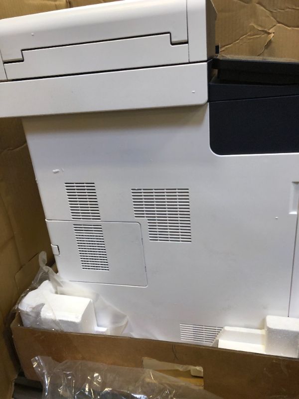Photo 1 of DIRT AND SLIGHT SCUFFS. Xerox VersaLink B605/S Monochrome Multifunction Printer , Amazon Dash Replenishment Ready
