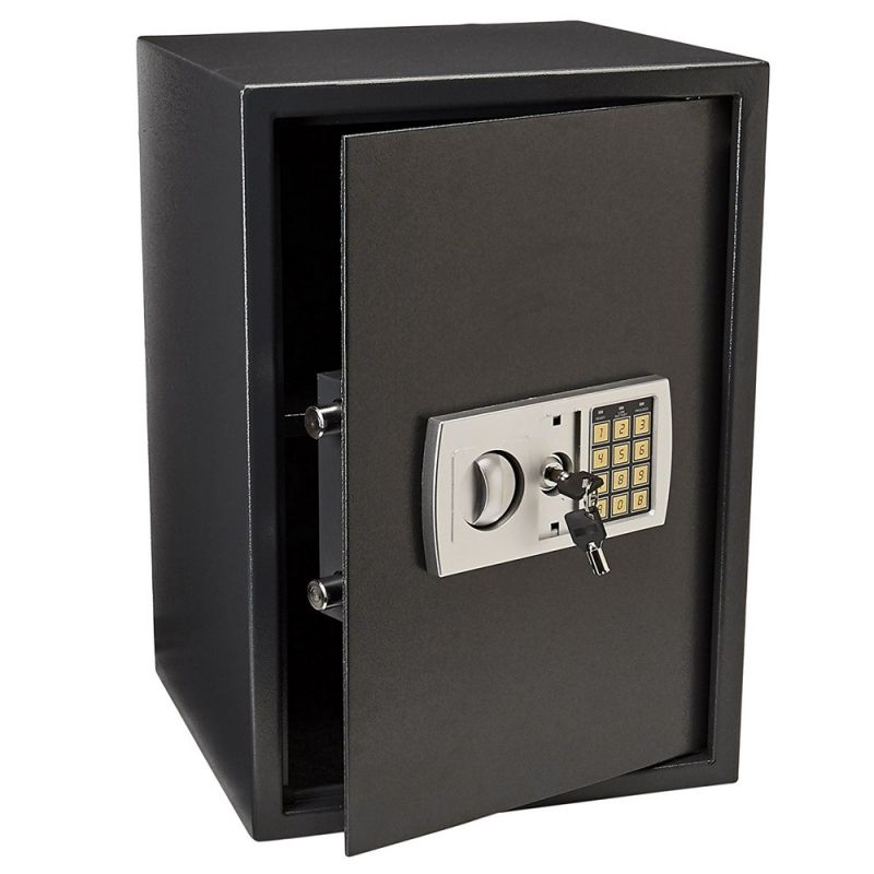 Photo 1 of Electronic Safe Steel Security Lock Box, Keypad with 2 Manual Override Keys,Lock & Safe