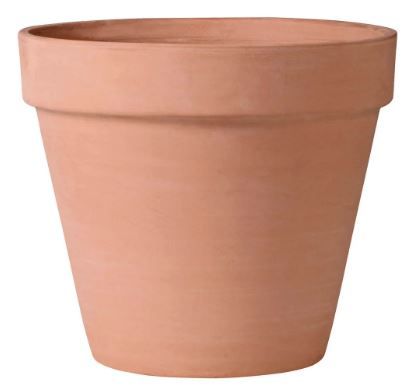 Photo 1 of 6 in. Terra Cotta Whitewash Clay Pot 20 PACK.
