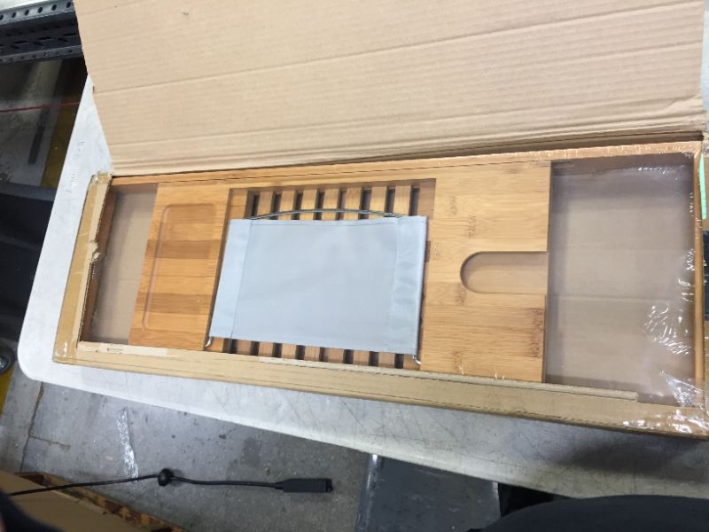 Photo 1 of bamboo wine glass holder 