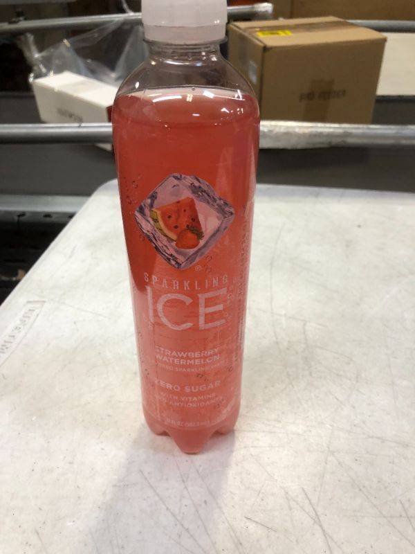 Photo 2 of 2 CASES OF Sparkling Ice, Strawberry Watermelon Sparkling Water, Zero Sugar Flavored Water, with Vitamins and Antioxidants, Low Calorie Beverage, 17 fl oz Bottles (Pack of 12)
BEST BY 06/17/2022