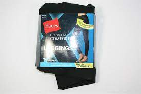 Photo 1 of Hanes Womens X-Temp Constant Comfort Leggings with Comfort Flex Waistband, M black 