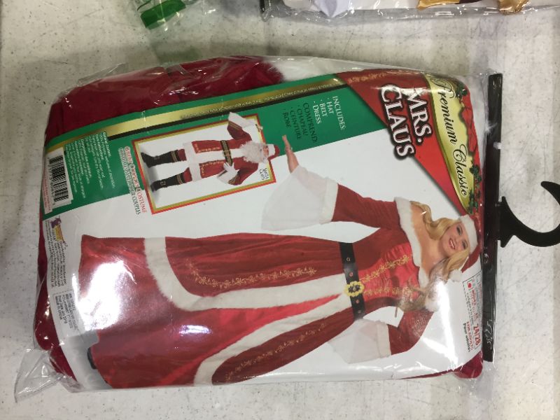 Photo 2 of Forum Novelties Premium Mrs. Claus Plus Size Costume (3XL)
