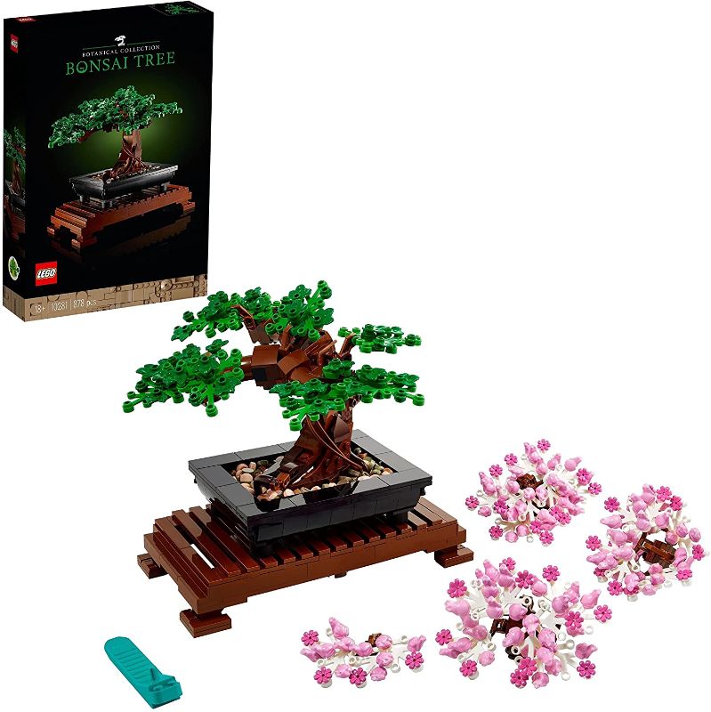 Photo 1 of LEGO 10281 Bonsai Tree Set for Adults, Home Décor DIY Projects, Creative Relaxing Activity Gift Idea, Botanical Collection - MISSING PIECES 
